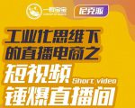 尼克派·工业化思维下的直播电商之短视频锤爆直播间，听话照做执行爆单
