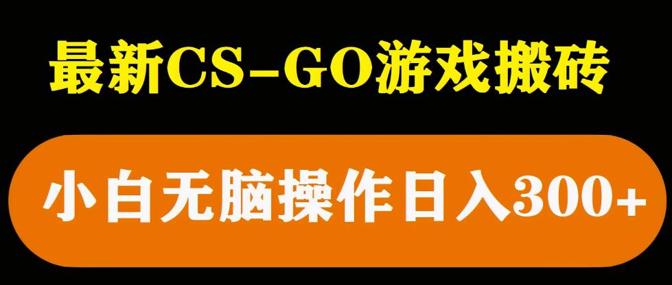 最新csgo游戏搬砖游戏,无需挂机小白无脑也能日入300+