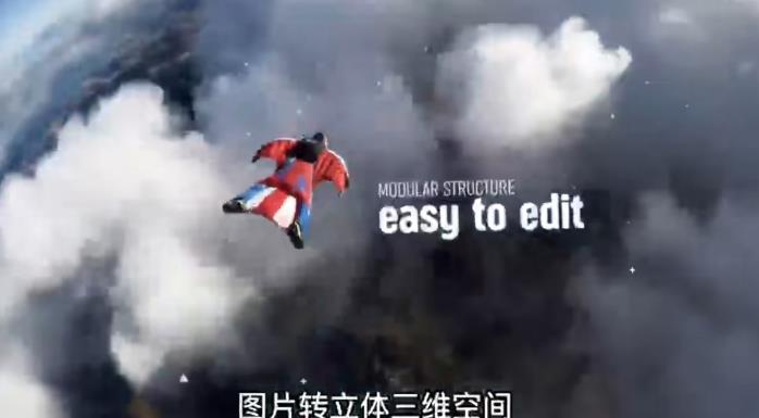 AE脚本-平面图片转3d三维视差动画Projection 3D v3.08(有教程视频)