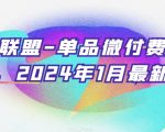 臻曦联盟-单品微付费正价起号，2024年1月最新课程