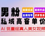 0 基础轻松上手 + 作品 100% 过原创 + 暴力涨粉 + 变现方式多种多样，2024 全新“男粉”变现玩法【揭秘】