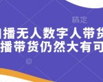 快手口播无人数字人带货，快手直播带货仍然大有可为!