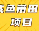 闲鱼高转化项目，手把手教你做，日入3张+(详细教程+货源)