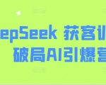 DeepSeek 获客训练营，破局AI引爆营销