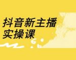抖音新主播实操课，直播间流量运营线上实操课(18节)