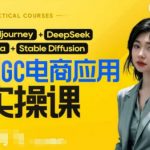 AI电商应用实操课(加更DeepSeek)保姆级喂饭教程，从0-1用AI做电商