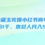 即梦+林黛玉完爆小红书商单，3天涨粉1千，靠怼人月入5k+