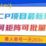 快手CP项目，最新交友赛道玩法，可矩阵可批量，单人单号一天2张+