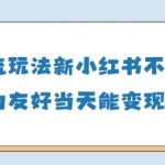 男粉引流玩法(新)，玩法友好做的好当天就能变现