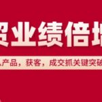 外贸业绩倍增课，从产品，获客，成交抓关键突破