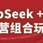 DeepSeek+爆品运营组合玩法，2025淘系精品课