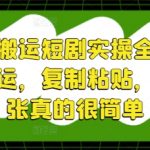 小红书搬运短剧实操全流程，简单搬运，复制粘贴，搞个几张真的很简单