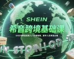 希音跨境基础课，SHEIN希音卖家入门实操指南，新手入坑希音必看