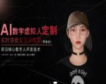 AI数字虚拟人定制，实时语音交互训练营（零基础），前沿核心数字人开发技术