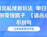 男粉引流私域新玩法，单日收益达10张的变现路子 【适合小白】不封号