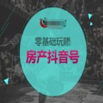 零基础玩转房产抖音号-抖音卖房教程