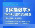 大卖家孵化中心TikTok实操课，TikTok小店成长加速器，跨境基础系统学习，一步一步带你开店