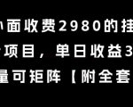 外面收费2980的挂G撸美金项目，单日收益30+美金，可批量可矩阵【揭秘】