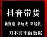 抖音短视频一刀不剪带货，不剪辑，不直播，每天发个视频，等着出单获取带货佣金