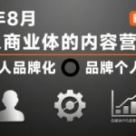个人商业体的内容营销课25年8月，个人品牌化，品牌个人化，自媒体ip内容营销策略