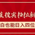 夸克直搜实拍拉新玩法，小白也可以日入四位数