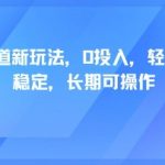轻断食赛道新玩法，0投入，轻松月入1W 稳定，长期可操作
