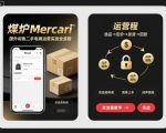 煤炉Mercari国外闲鱼二手电商运营实战全流程，仿品高利润，简单上手，闷声搞钱