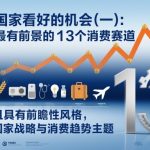 付费文章：国家看好的机会(一):未来最有前景的13个消费赛道