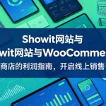 Showit网站与WooCommerce商店的利润指南，开启线上销售【原创双语字幕】