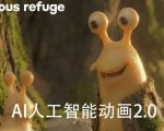 好奇避难所—AI人工智能动画电影制作2.0-【独家精翻中英字幕】