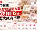 小红书卖艺术疗愈活动方案，323天到手12w+，有需求就有市场