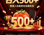 番茄达人日入500+？普通人也能参与？做番茄达人真的可行？零门槛番茄推文，新手也能上手做达人【揭秘】