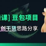 【直播课】原创思路打豆包项目，全是独家思路分析