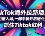 【无水印】Tc联盟TikTok海外拉新项目，新手也能入局，一部手机开启副业变现，抓住Tiktok红利（更新0927）