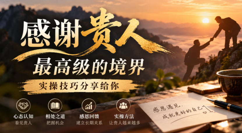 某公众号付费文章：感谢贵人最高级的境界，实操技巧分享[/erphpdown]给你