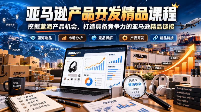 亚马逊产品开发精品课程，挖掘蓝海产品机会，打造具备竞争力的亚马逊精品<div class="erphpdown erphpdown-see erphpdown-see-pay erphpdown-content-vip" id="erphpdown" style="display:block">此内容查看价格为<span class="erphpdown-price">5</span>rmb<a class="erphpdown-iframe erphpdown-buy" href=http://www.51zynet.com/wp-content/plugins/erphpdown/buy.php?postid=50338 target="_blank">立即购买</a>，VIP免费<a href="http://www.51zynet.com/wp-login.php" target="_blank" class="erphpdown-vip erphp-login-must">立即升级</a><div class="erphpdown-tips"><strong><span style="color: #ff0000;">（购买后刷新网页可见下载地址）客服QQ：44636869</span></strong></div></div>链接