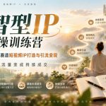心智型IP实操训练营｜14天身心灵赛道短视频IP打造与引流变现，把短视频流量变成持续成交
